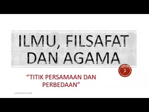 Video: Persamaan Dan Perbedaan Antara Filsafat Dan Agama