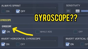 HOW TO OPEN GYROSCOPE SETTINGS IN COD MOBILE ||