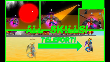 Roblox | Super Power Training Simulator - All skills showcase and explanation!