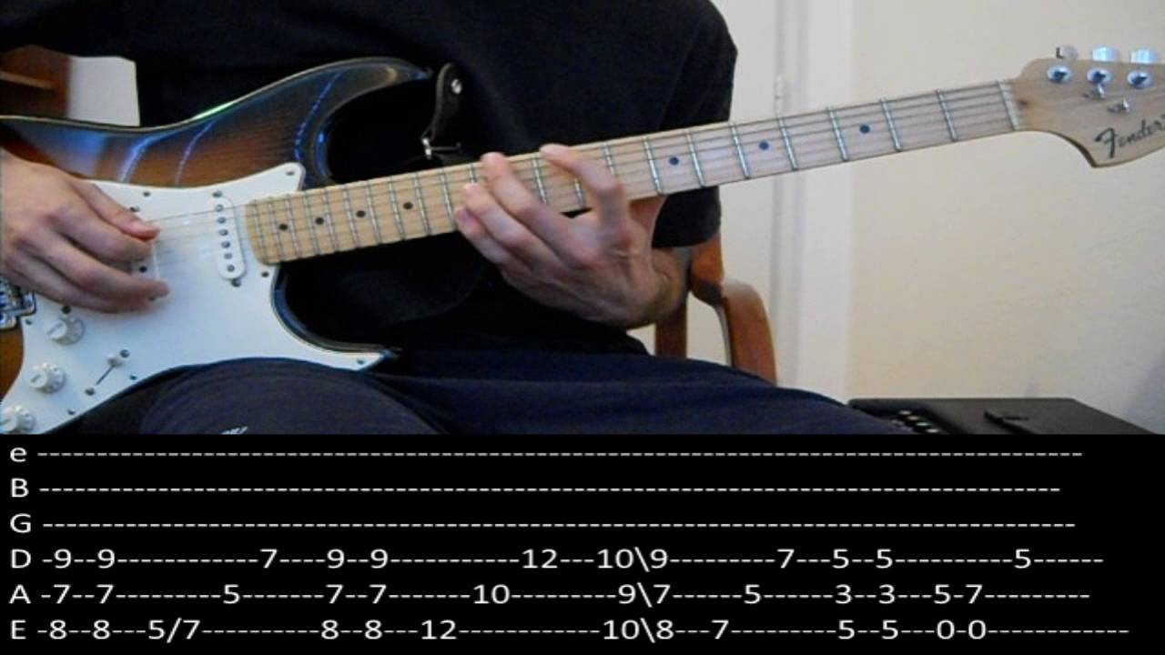 Mario Camarena Poop riff (slow+tabs) YouTube