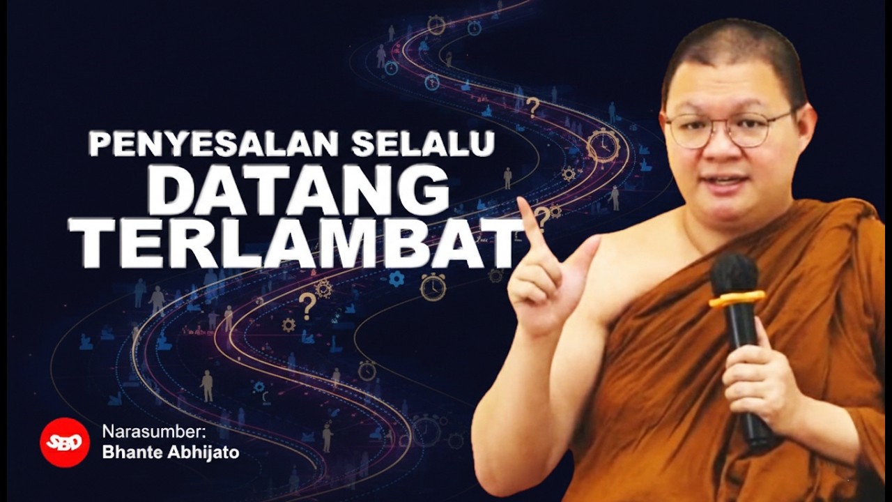Mengapa Penyesalan Selalu Datang Terlambat? Ini Jawaban Bhikkhu Abhijato