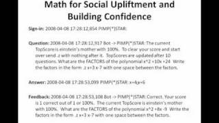 Mobile Research - Mxit as an m-education tool screenshot 5