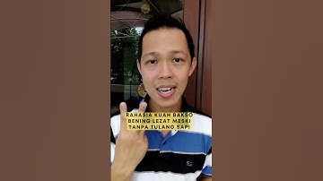 Thumbnail of Ini rahasia kuah bakso tetap sedap meski tanpa tulang sapi [Kuah bakso auto bening & tidak amis]