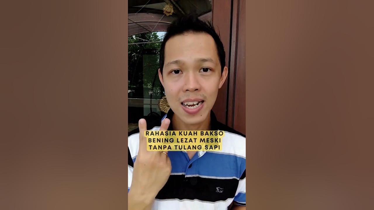 Ini rahasia kuah bakso tetap sedap meski tanpa tulang sapi [Kuah bakso auto bening & tidak amis]