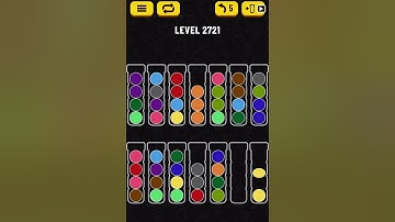 【Ball Sort Puzzle】Level.2721