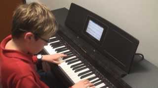 Aidan plays "Washing Blues" by Christopher Norton