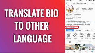 How To Translate Instagram Bio To Other Language screenshot 5