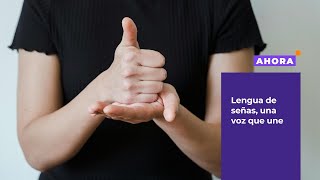 Sign language, the voice of half a million Colombians | Communities
