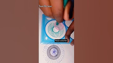 How simple spirography design video #design #spirograph #shorts #new #2025 #video #youtube #how ..