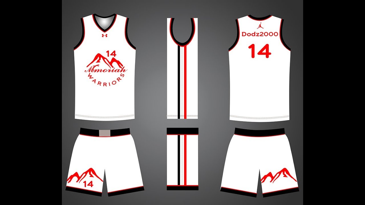 design basketball jersey photoshop