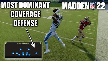 THIS GLITCHY COVERAGE DEFENSE STOPS THE RUN & PASS! BEST MADDEN 22 TIPS