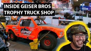 Geiser Bros Shop Tour - Behind the Scenes a Trophy Truck Builder