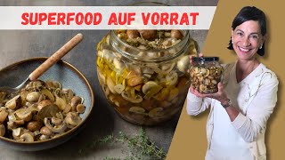 Marinierte Champignons – Antipasti zum Selbermachen