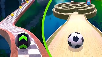 Sky Rolling Ball 3d Gameplay SpeedRun Level 245