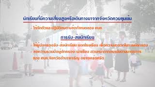 VTR ชี้แจงการเปิดภาคเรียนที่ 1 ปีการศึกษา 2564 โรงเรียนอนุบาลอำนาจเจริญ