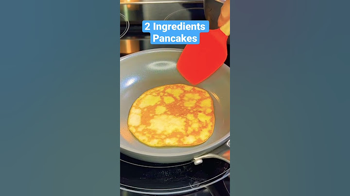 2 Ingredients Pancakes