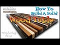 How To Build a Solid Wood Table Top