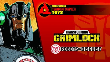 How to Transform Transformers GRIMLOCK - Robots in Disguise- 3.T 116