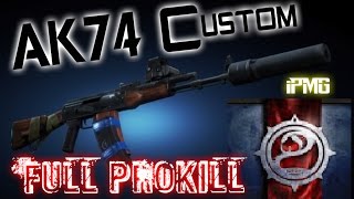 Contract wars AK74 Custom full prokill evac