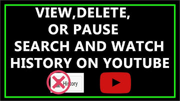 How To View,Delete,or Pause Watch and Search History on YouTube on PC ?
