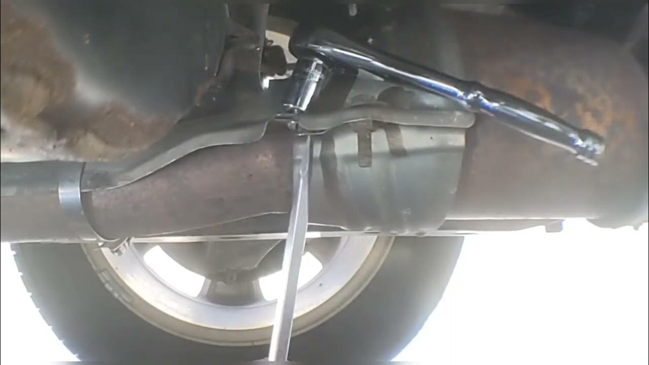 2014 Subaru Outback muffler heat shield rattle fix. - YouTube