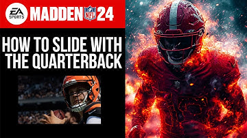 MADDEN 24 HOW TO SLIDE WITH THE QUARTERBACK