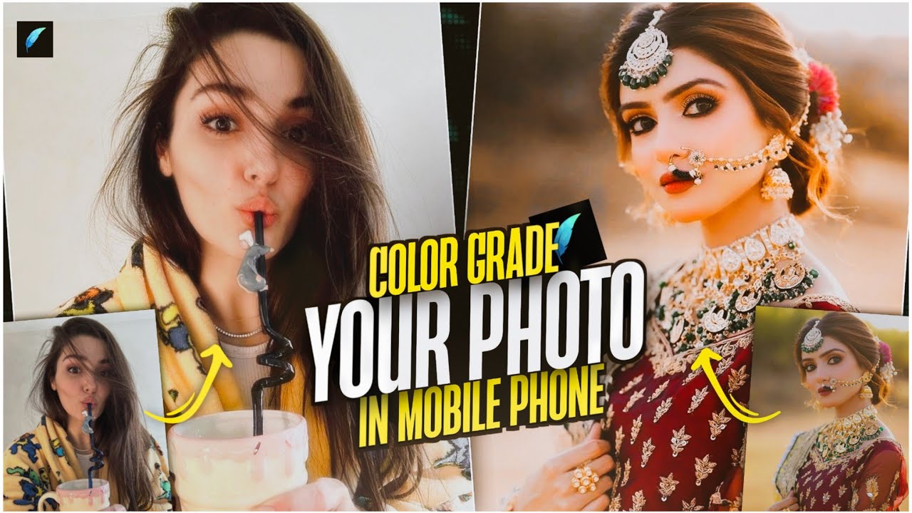 How to Color Grade your Photo in Mobile Phone Photo Editing. YouTube