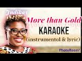 More than Gold - Judikay karaoke (instrumental   lyric)