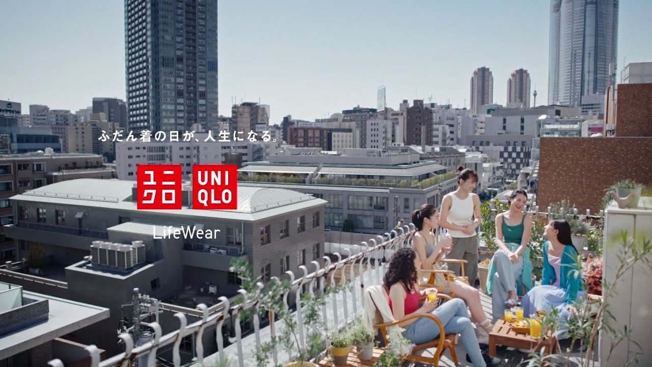 UNIQLO ユニクロ LifeとWear ブラトップ CM 「ヘルシーパーティー」篇 30秒