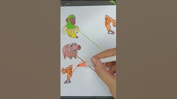 Italian Brainrot Correcting Rope Challenge Game part 2 paper craft #challenge #art #viral #shorts
