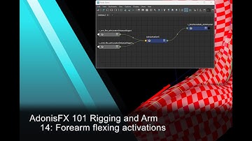 AdonisFX Tutorials 101 - Rigging an Arm - 14: Forearm flexing activations (version 1.4)