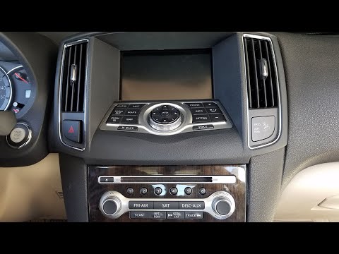 How to Remove Radio / Navigation / Display from Nissan Maxima 2013 for Repair.