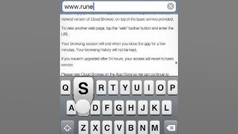 How to play Runescape on an iPod/iPhone