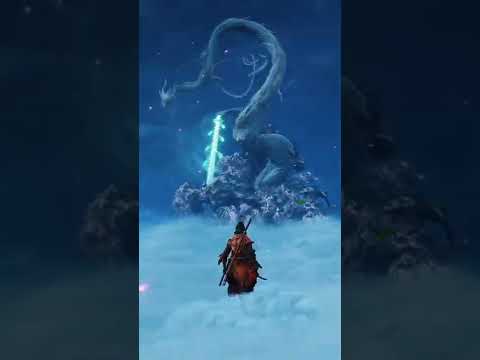 Sekiro - Perfect deflecting every Divine Dragon attacks