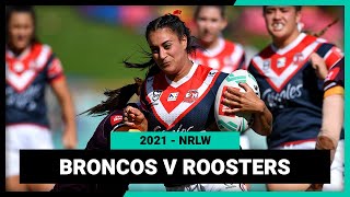 Brisbane Broncos v Sydney Roosters | Full Match Replay | Semi-Finals, 2021 | NRLW