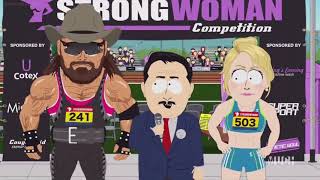 South Park Transgender Athletic Strong Woman