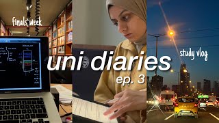  Uni Vlog Engineering Finals Week Cramming For 5 Exams Productive Study Vlog