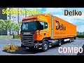 ETS2 1.34|COMBO SKIN SCANIA R Series DELKO Euro Truck Simulator 2
