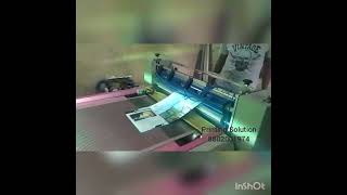 UV COATING AND CURING MACHINE #printing #print #screenprinting