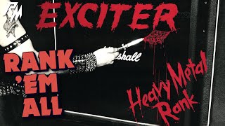 EXCITER: Albums Ranked (From Worst to Best) - Rank &#39;Em All (Canadian Speed Metal)