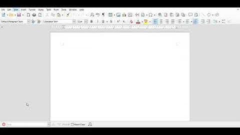 How to create ODT and convent to PDF on Libre office