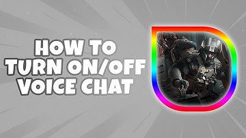 How To Turn OnOff Voice chat in Delta Force (Easiest Way)