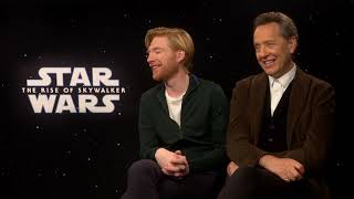 Domhnall Gleeson and Richard E. Grant on their Star Wars characters