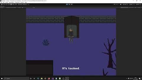 Unity 2D Horror Adventure Prototype