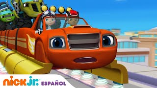 Blaze y los Monster Machines | ¡Blaze y el Bandido Misterioso! | Nick Jr. en Español