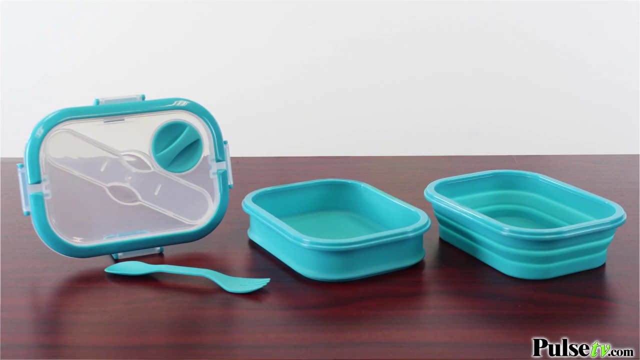 Wholesale Create Your Own Collapsible Silicone Lunch Box — Neil