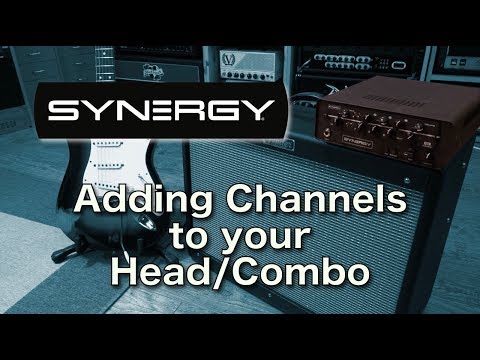 Synergy - how to add channels to your head or combo