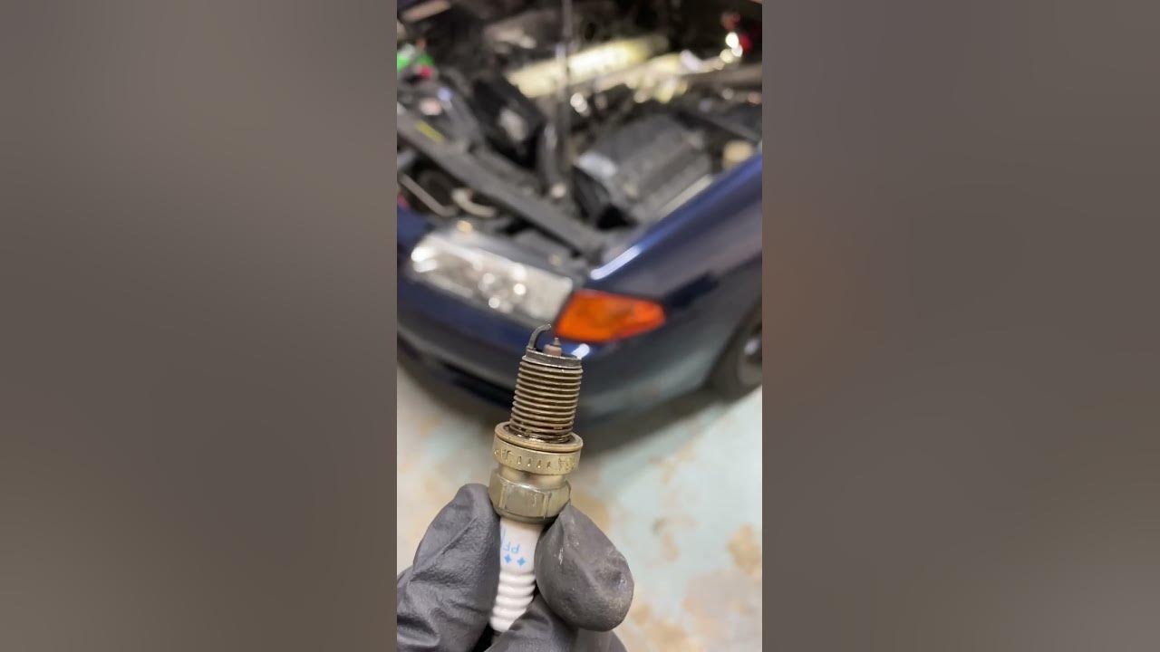 melted skyline spark plug YouTube
