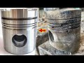 Rebuilding Old Truck Engine Piston | amazing Process |