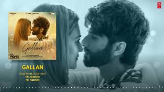 Gallan: Shahid Kapoor. Kriti  S l  Talwiinder.MC SQUARE.NDS l Teri Baton Mein AISA Uljha